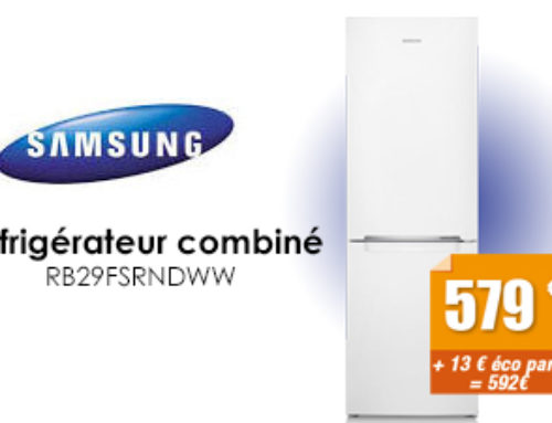 Offre du mois : réfrigérateur Samsung à 579€*